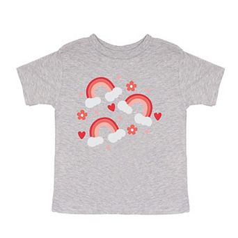 Valentine Rainbow Youth Short Sleeve Graphic Tee