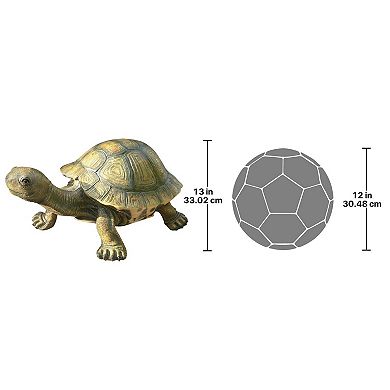 The Tranquil Tortoise Garden Sculpture: Large