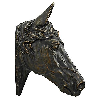 Freedom Spirit Horse Study Wall Sculpture