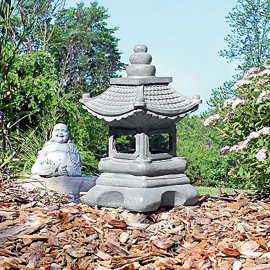Chengdu Pagoda Asian Lantern Statue: Each