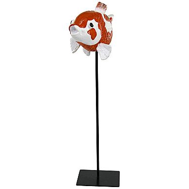 Japanese Floating Koi Sculpture: Large