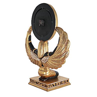 Egyptian Goddess Grand-Scale Clock Statue