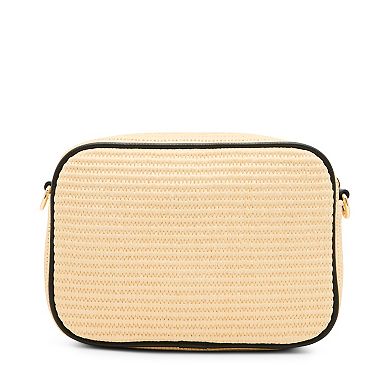 madden girl Camera Crossbody Bag with Adjustable Strap