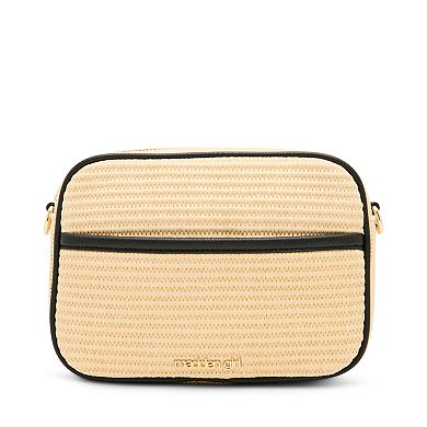 madden girl Camera Crossbody Bag with Adjustable Strap
