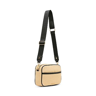 madden girl Camera Crossbody Bag with Adjustable Strap