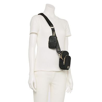 madden girl North/South Crossbody Bag