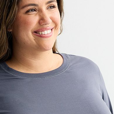 Plus Size Tek Gear® Long Sleeve T-Shirt
