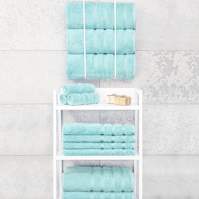 American Soft Linen Cotton Turkish 4 Piece Bath Towels