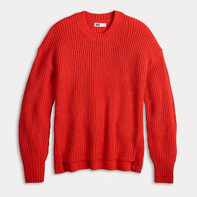 Juniors' SO® Essential Crewneck Pullover