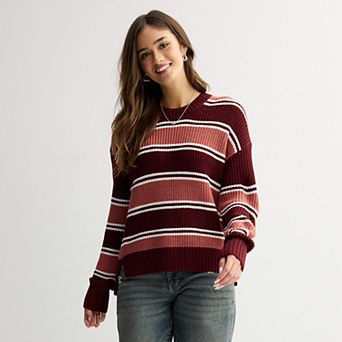 Juniors' SO® Essential Crewneck Pullover Sweater