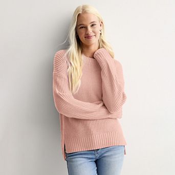 Juniors' SO® Essential Crewneck Pullover Sweater