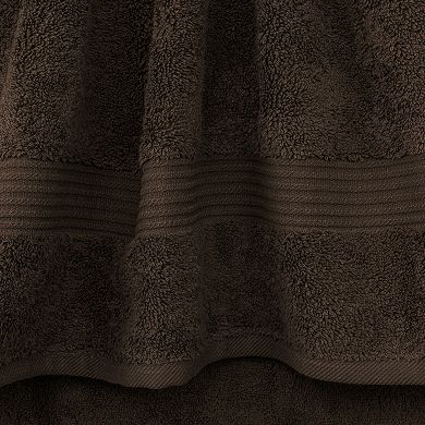 American Soft Linen Premium 6-Piece Brown Turkish Cotton Towel & Washcloth Set