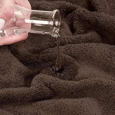 American Soft Linen Premium 6-Piece Brown Turkish Cotton Towel & Washcloth Set