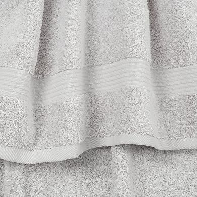 American Soft Linen Premium 6-Piece Silver Turkish Cotton Towel & Washcloth Set