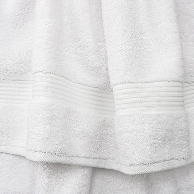 American Soft Linen Premium 6-Piece White Turkish Cotton Towel & Washcloth Set