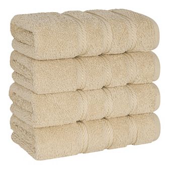 American Soft Linen Cotton Turkish 4 pc Hand Towels