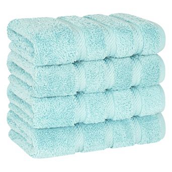 American Soft Linen Cotton Turkish 4 pc Hand Towels