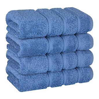 American Soft Linen Cotton Turkish 4 pc Hand Towels