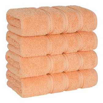American Soft Linen Cotton Turkish 4 pc Hand Towels