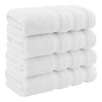 American Soft Linen Cotton Turkish 4 pc Hand Towels