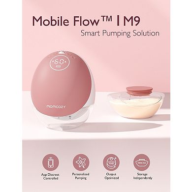 Momcozy M9 Wearable Breast Pump with App