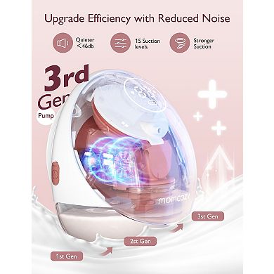 Momcozy M9 Wearable Breast Pump with App