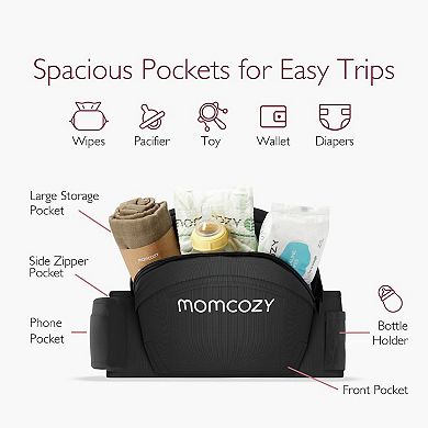 Momcozy Hip Seat Baby Carrier