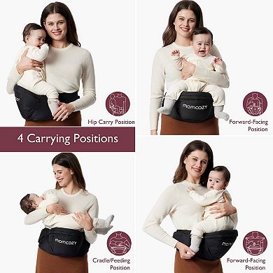 Momcozy Hip Seat Baby Carrier