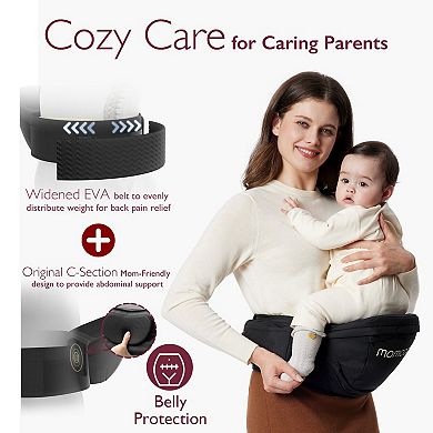 Momcozy Hip Seat Baby Carrier