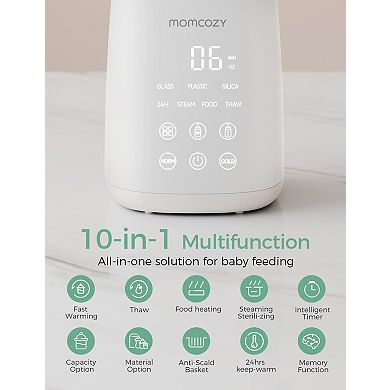 Momcozy 6-in-1 Fast Baby Bottle Warmer