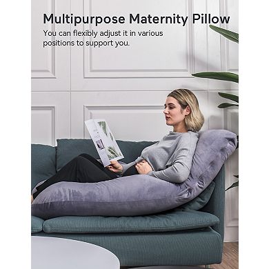 Momcozy U-Shaped Pregnancy Pillow