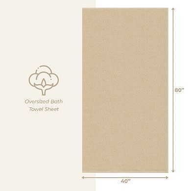 American Soft Linen 40" x 80" Oversized Bath Sheet