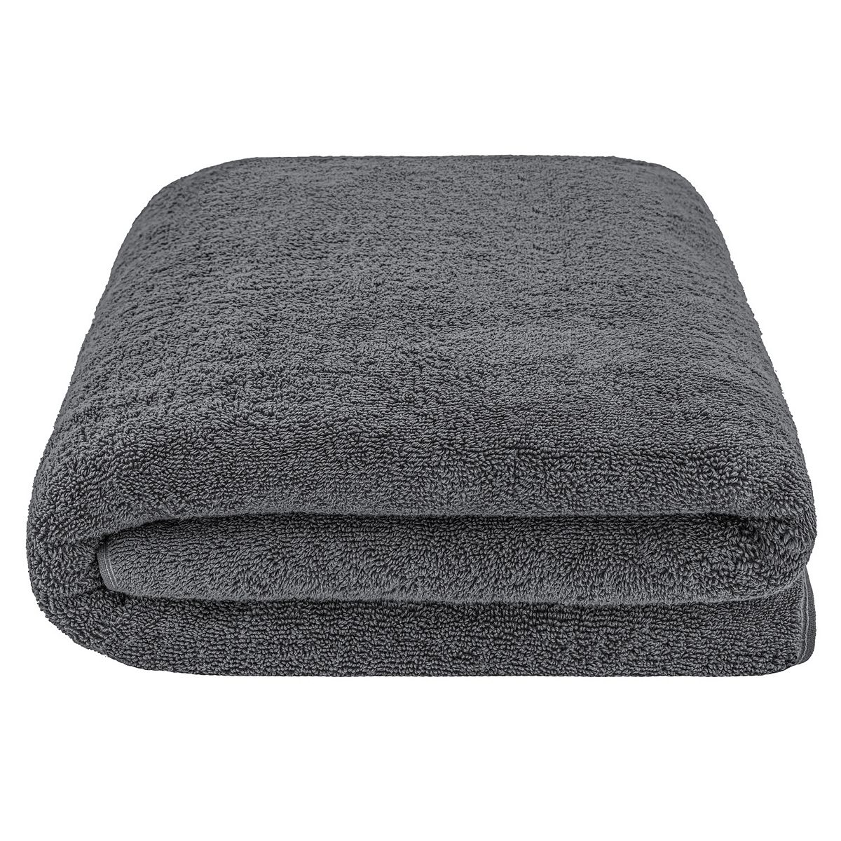 American Soft Linen 40" x 80" Oversized Bath Sheet - Dark Gray