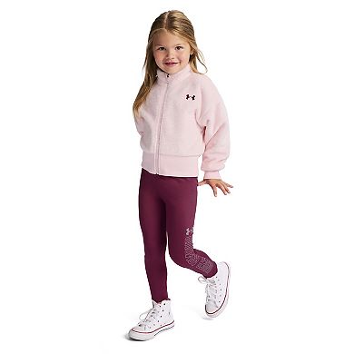 Girls 4-6x Under Armour 2-pc. Sherpa Full-Zip Jacket & Pants Set