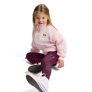Girls 4-6x Under Armour 2-pc. Sherpa Full-Zip Jacket & Pants Set