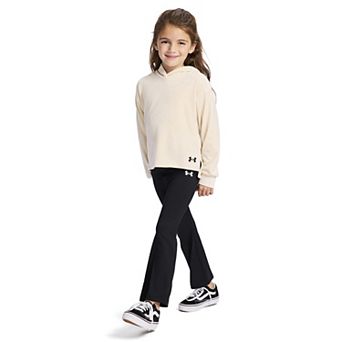 Girls 4-6x Under Armour 2 pc Velour Hoodie & Flare Pant Set
