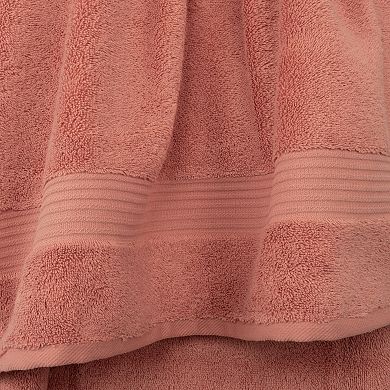 American Soft Linen Premium 4-Piece Solid Color Turkish Cotton Hand Towel Set