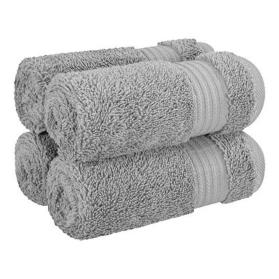 American Soft Linen Premium 4-Piece Wash Cloth Set