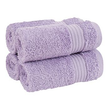 American Soft Linen Premium 4 pc Solid Color Turkish Cotton Washcloth Set