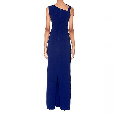 Women's Focus By Shani Bow Sleeveless Gown