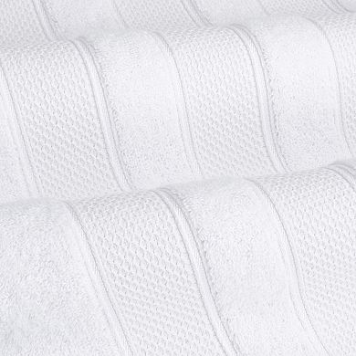 American Soft Linen Luxury Soft 6-Piece White Turkish Cotton Towel & Washcloth Set