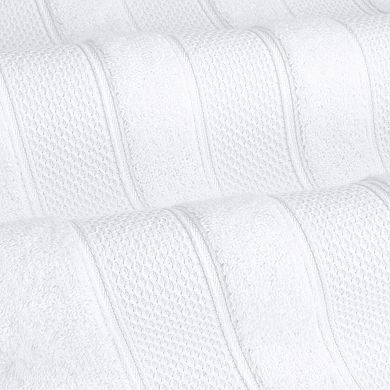 American Soft Linen Luxury Soft 6-Piece White Turkish Cotton Towel & Washcloth Set