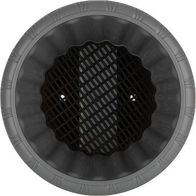 Pure Garden 13.5-in. Round Flower Planter with Drainage Insert Outdoor Planter