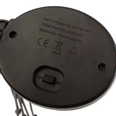 Pure Garden Solar LED Swaying Garden Light 4-pc. Set – IP44 Water-Resistant