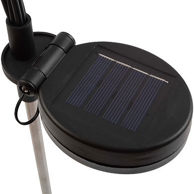 Pure Garden Solar LED Swaying Garden Light 4-pc. Set – IP44 Water-Resistant