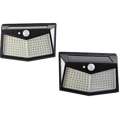 Pure Garden Outdoor Solar Light 2-pc. Set – Motion Sensor