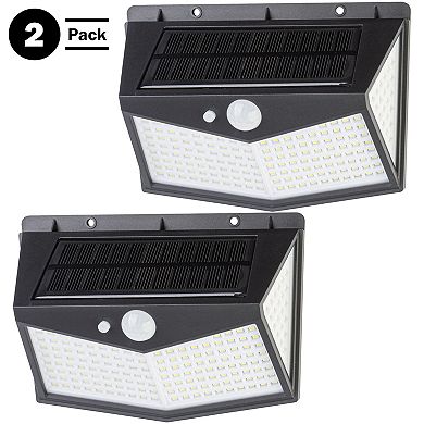 Pure Garden Outdoor Solar Light 2-pc. Set – Motion Sensor