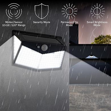 Pure Garden Outdoor Solar Light 2-pc. Set – Motion Sensor