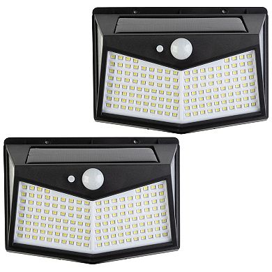 Pure Garden Outdoor Solar Light 2-pc. Set – Motion Sensor