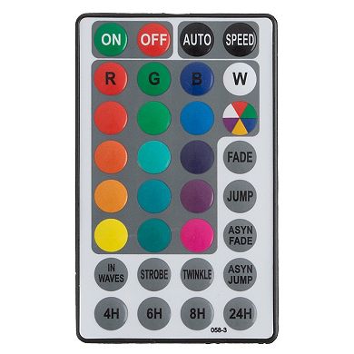 Pure Garden 50-ft. Color-Changing LED Outdoor String Light